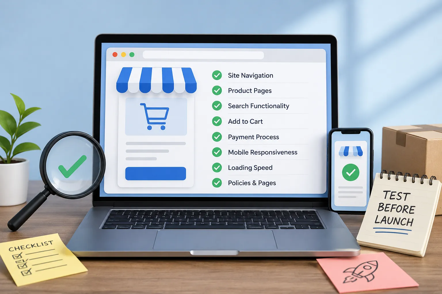 Test Your Store Before Launching