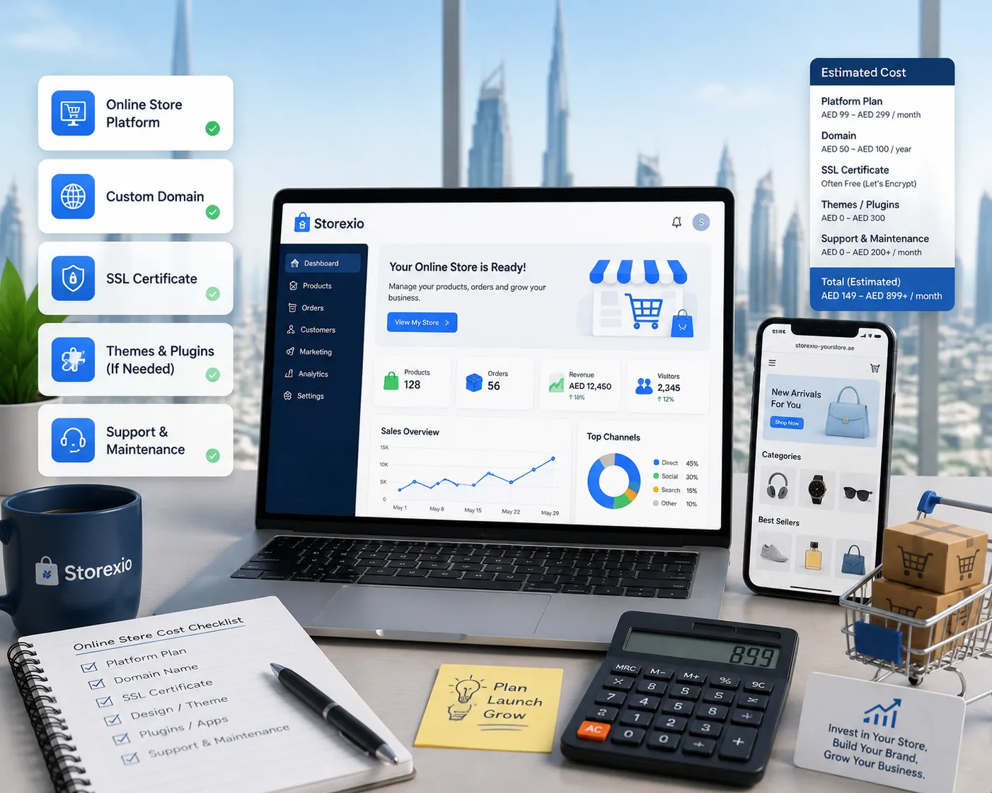 Online Store and Ecommerce Platform Cost