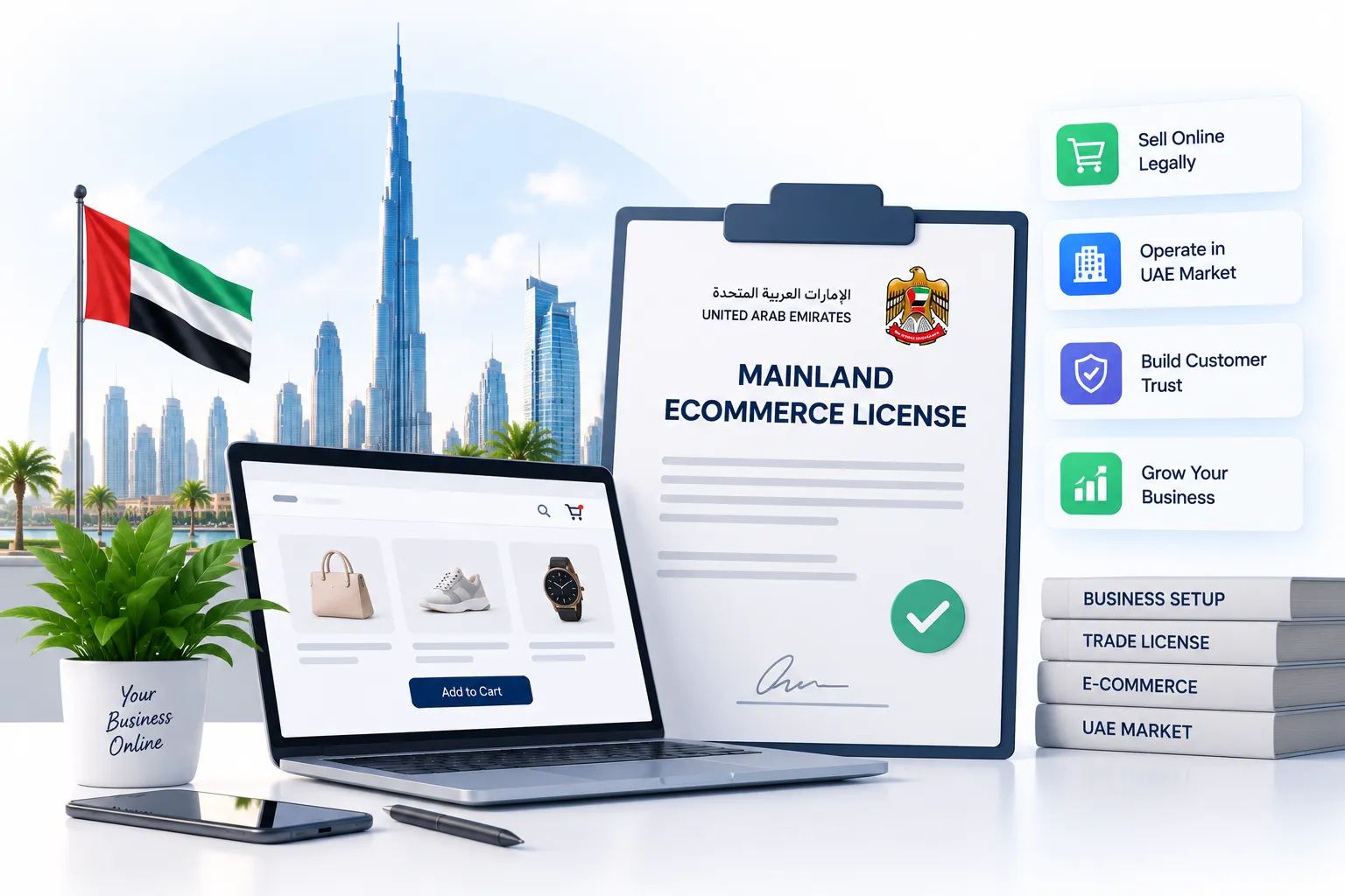 Mainland Ecommerce Licenses in the UAE