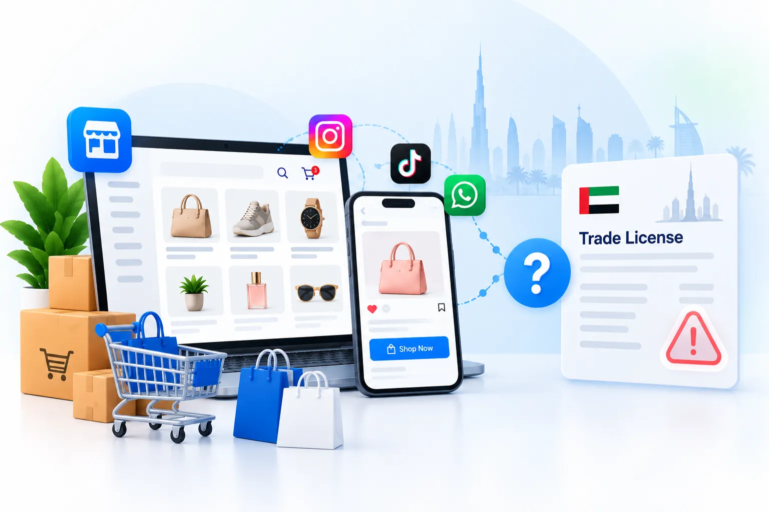 Can You Sell Online in the UAE Without a License?