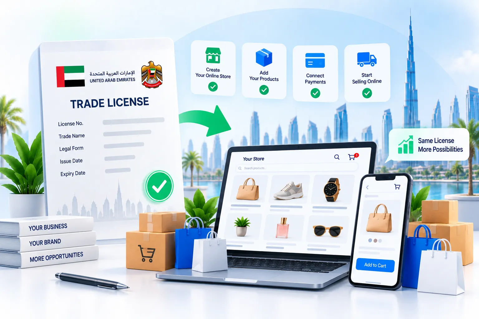 What If You Already Have a UAE Trade License?