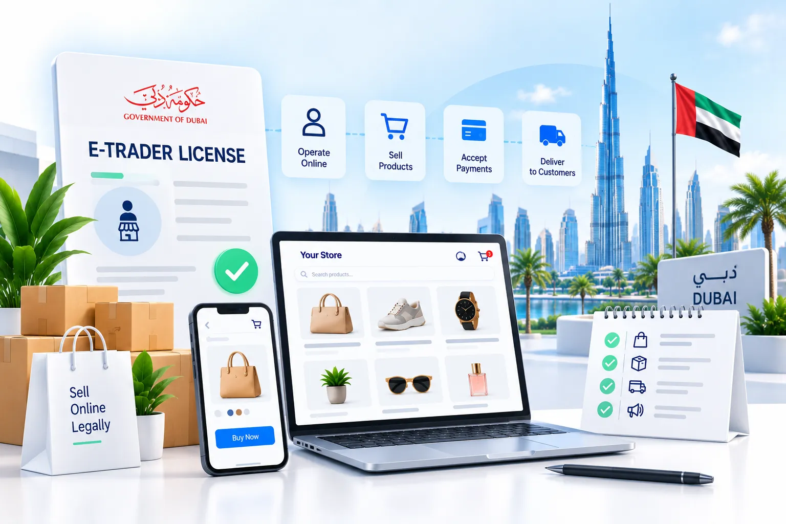 What Is an E-Trader License in Dubai?